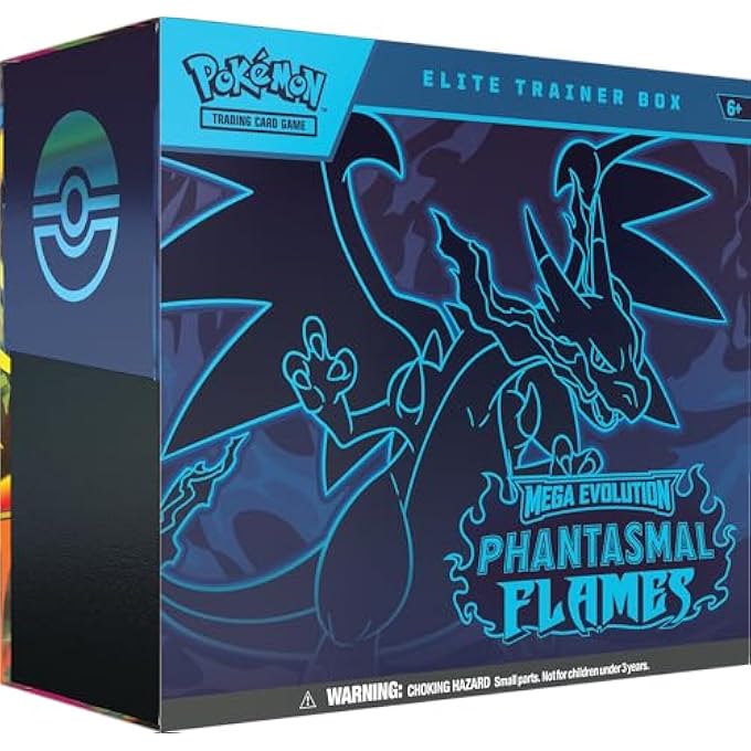 rayihni TCG MEGA EVOLUTION 02: PHANTASMAL FLAMES  ELITE TRAINER BOX (ETB) | ENGLISH EDITION | BOOSTER PACKS, SLEEVES & ACCESSORIES - Image 2